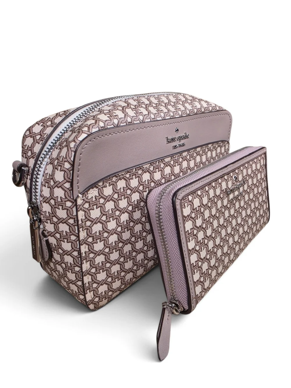 kate spade SPADE LINK Camera Crossbody w/ Wallet Set (Combined Retail $508)